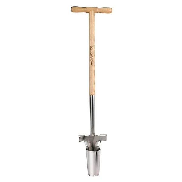 Kent & Stowe Stainless Steel Long Handled Bulb Planter 4 Kent & Stowe Stainless Steel Long Handled Bulb Planter - Image 4