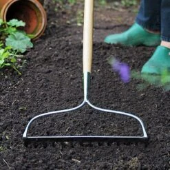 Kent & Stowe Stainless Steel Long Handled Soil Rake -Outdoor Garden Care 1031059 2
