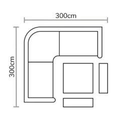 Bramblecrest Chatsworth Firepit Casual Dining Set 7 Bramblecrest Chatsworth Firepit Casual Dining Set -Outdoor Garden Care 1102393 5
