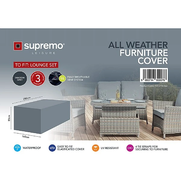 Supremo Turin Lounge Set Cover 1 Supremo Turin Lounge Set Cover
