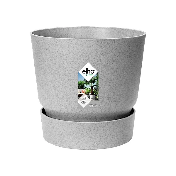 Elho Greenville Round Pot 40cm Living Concrete 3 Elho Greenville Round Pot 40cm Living Concrete - Image 3
