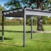 Hartman Roma 3x3m Square Pergola Grey