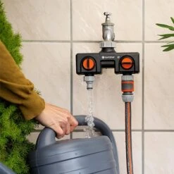 Gardena Twin-Tap Connector -Outdoor Garden Care 1206516 3