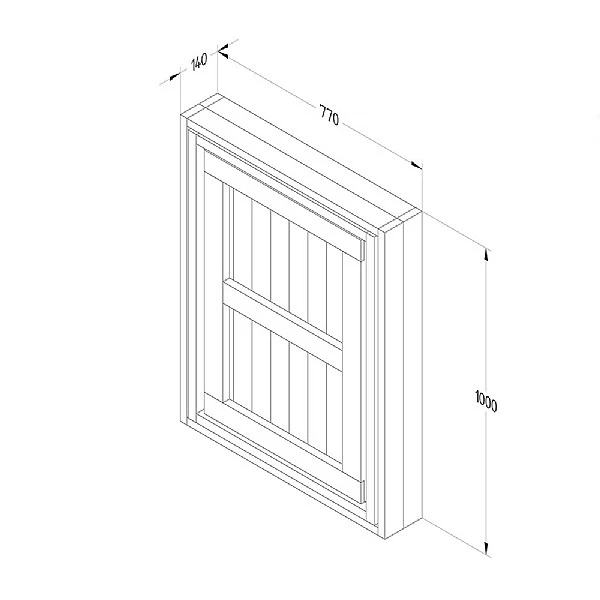 Forest Fold Down Wall Garden Bar 7 Forest Fold Down Wall Garden Bar - Image 7