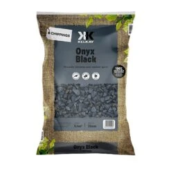 Onyx Black Chippings Bulk Bag -Outdoor Garden Care 1227395 2