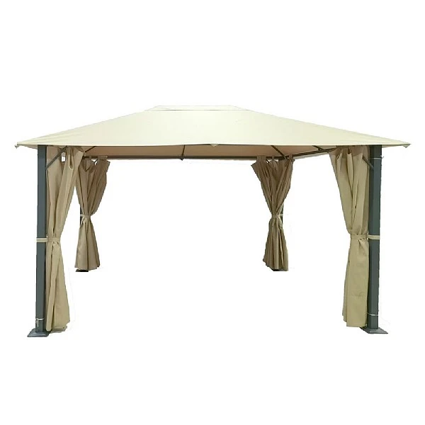 Marbella 3x4m Taupe Gazebo 1 Marbella 3x4m Taupe Gazebo