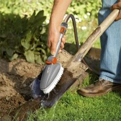 Gardena Hand-Held Scrubbing Brush -Outdoor Garden Care 1235123 3