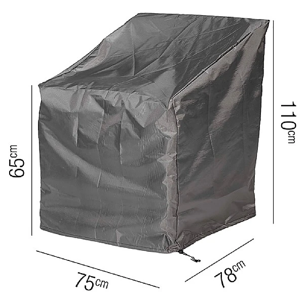 Pacific Lifestyle High Back Lounge Chair Aerocover 2 Pacific Lifestyle High Back Lounge Chair Aerocover - Image 2