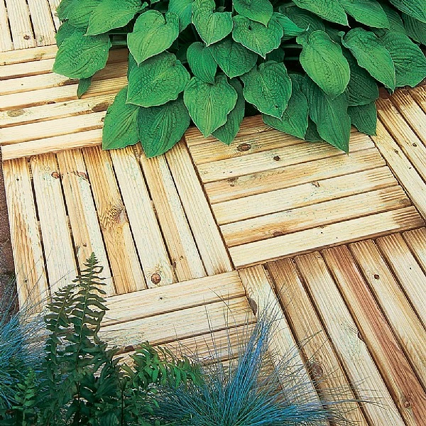Forest Ridged Deck Tile 50 X 50cm 1 Forest Ridged Deck Tile 50 X 50cm