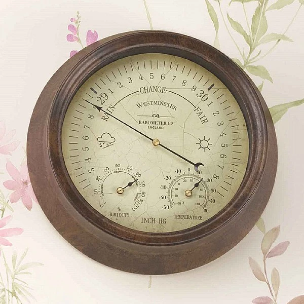 Outside In Westminster Barometer & Thermometer 1 Outside In Westminster Barometer & Thermometer