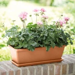 Elho Barcelona 90cm Trough (Various Colours) 7 Elho Barcelona 90cm Trough (Various Colours) -Outdoor Garden Care BARCTROUGH90 3