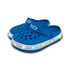 Town & Country Kids Eva Light Up Cloggies Blue